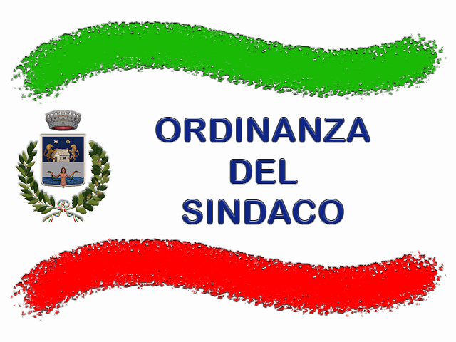 ORDINANZA DEL SINDACO NR. 15/2023